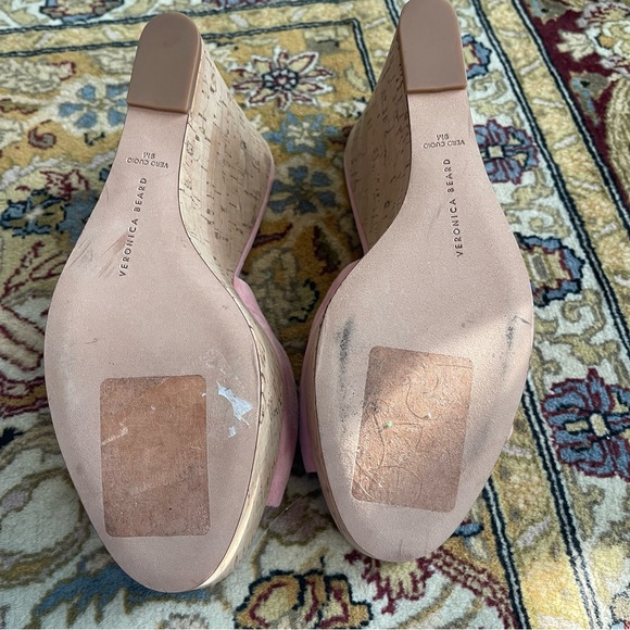 Veronica Beard Wedges Pink - Picture 10 of 10